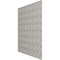Ekena Millwork 19 5/8in. W x 19 5/8in. H Coralie EnduraWall Decorative 3D Wall Panel Covers 2.67 Sq. Ft. WP20X20CIECE - alternate 6